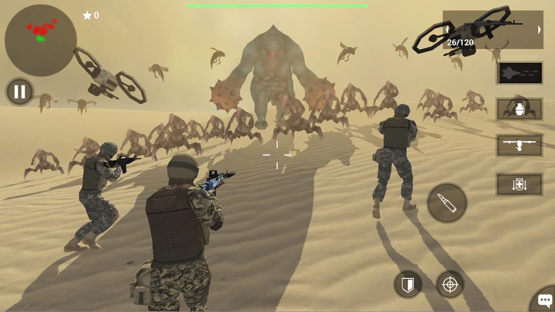Planet Protect Squad PvP & PvE ảnh chụp màn hình 1