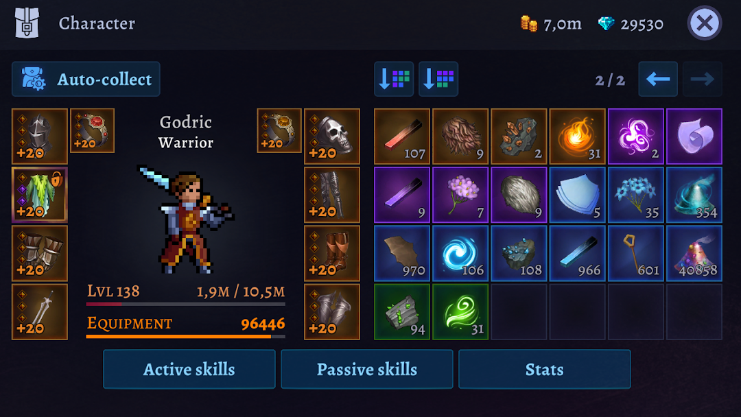Darkrise - Pixel Action RPG ảnh chụp màn hình 5