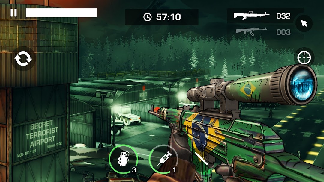 Gun Shooting Games Offline FPS ảnh chụp màn hình 4