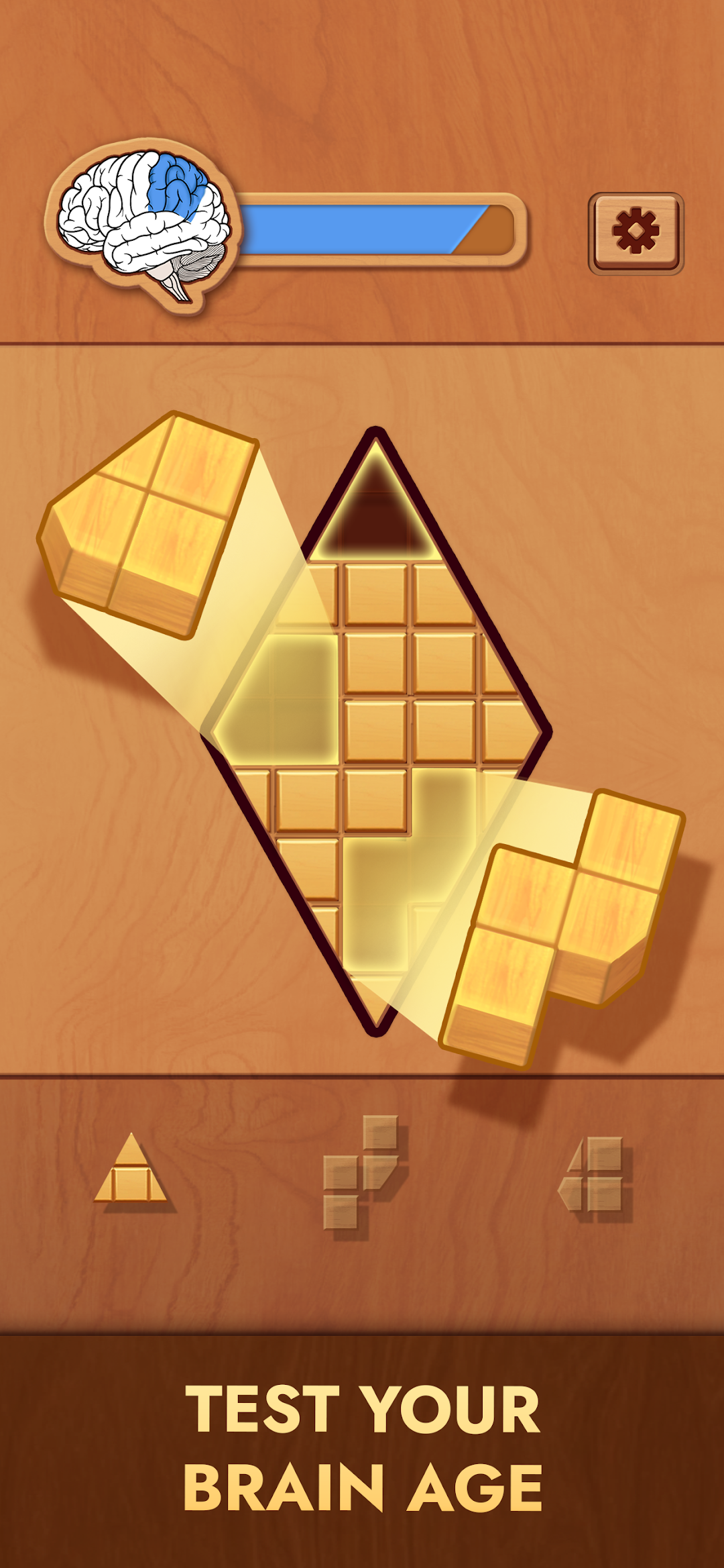 Woodoku - Wood Block Puzzle ảnh chụp màn hình 3