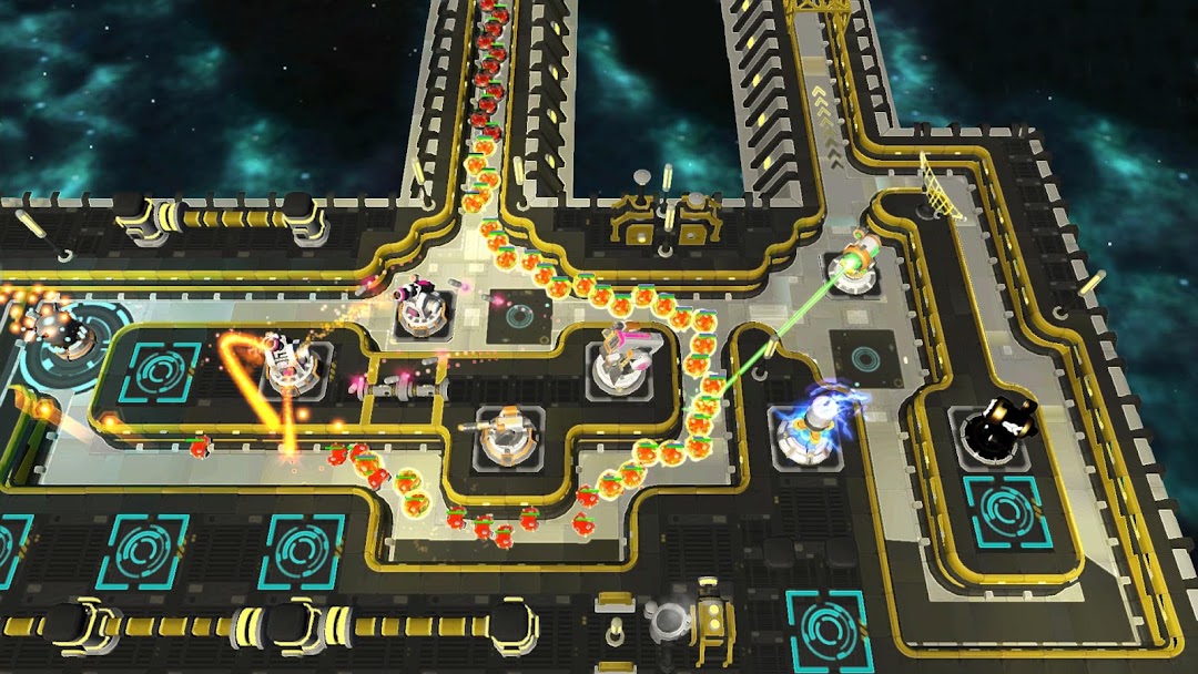 Sci-Fi Tower Defense Module TD ảnh chụp màn hình 2