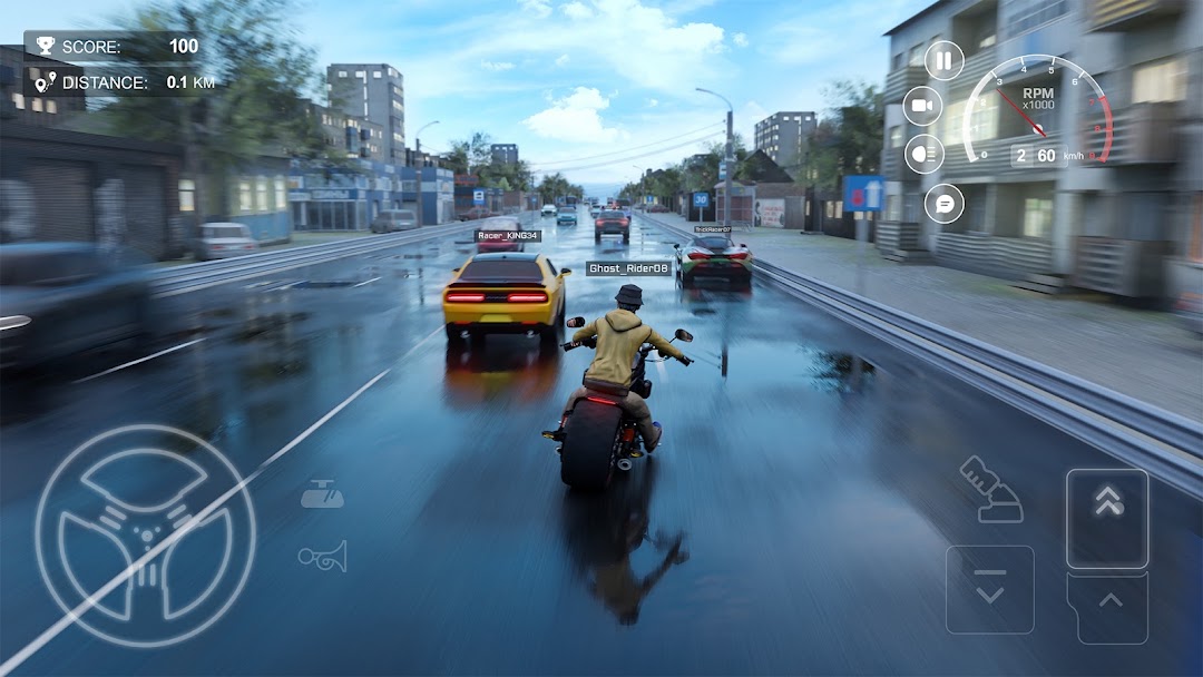 Traffic Racer Russian Village mod apk screenshot 5