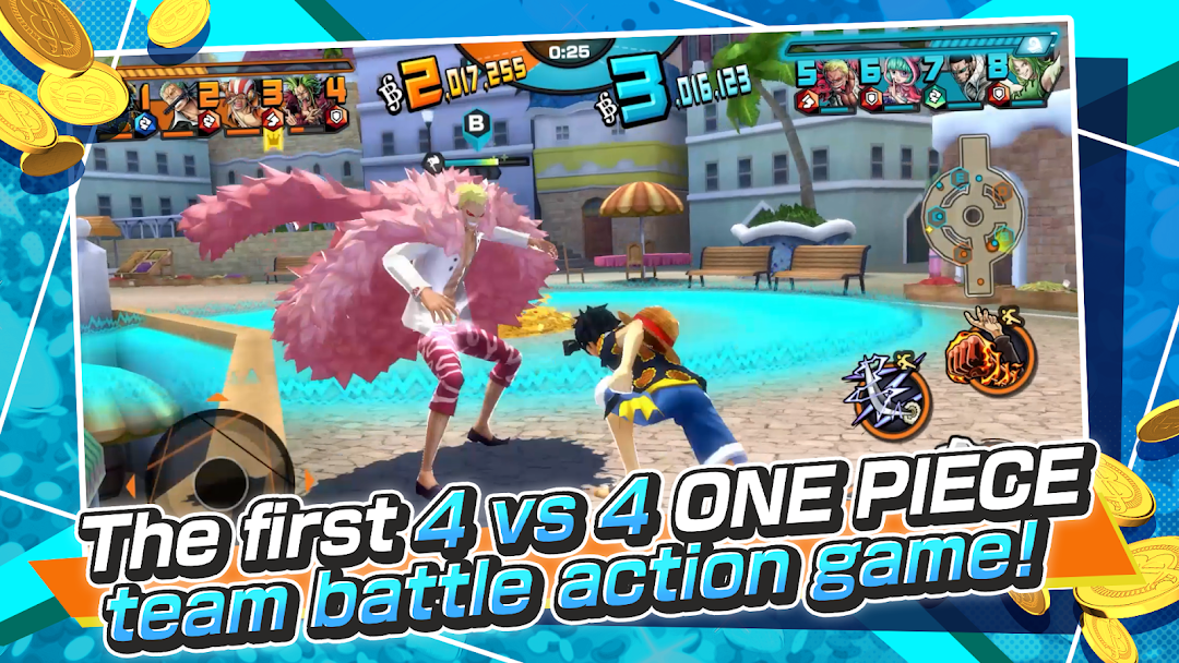 ONE PIECE Bounty Rush ảnh chụp màn hình 2