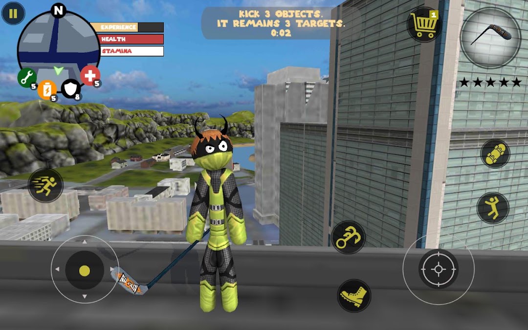 Stick Rope Hero ảnh chụp màn hình 3