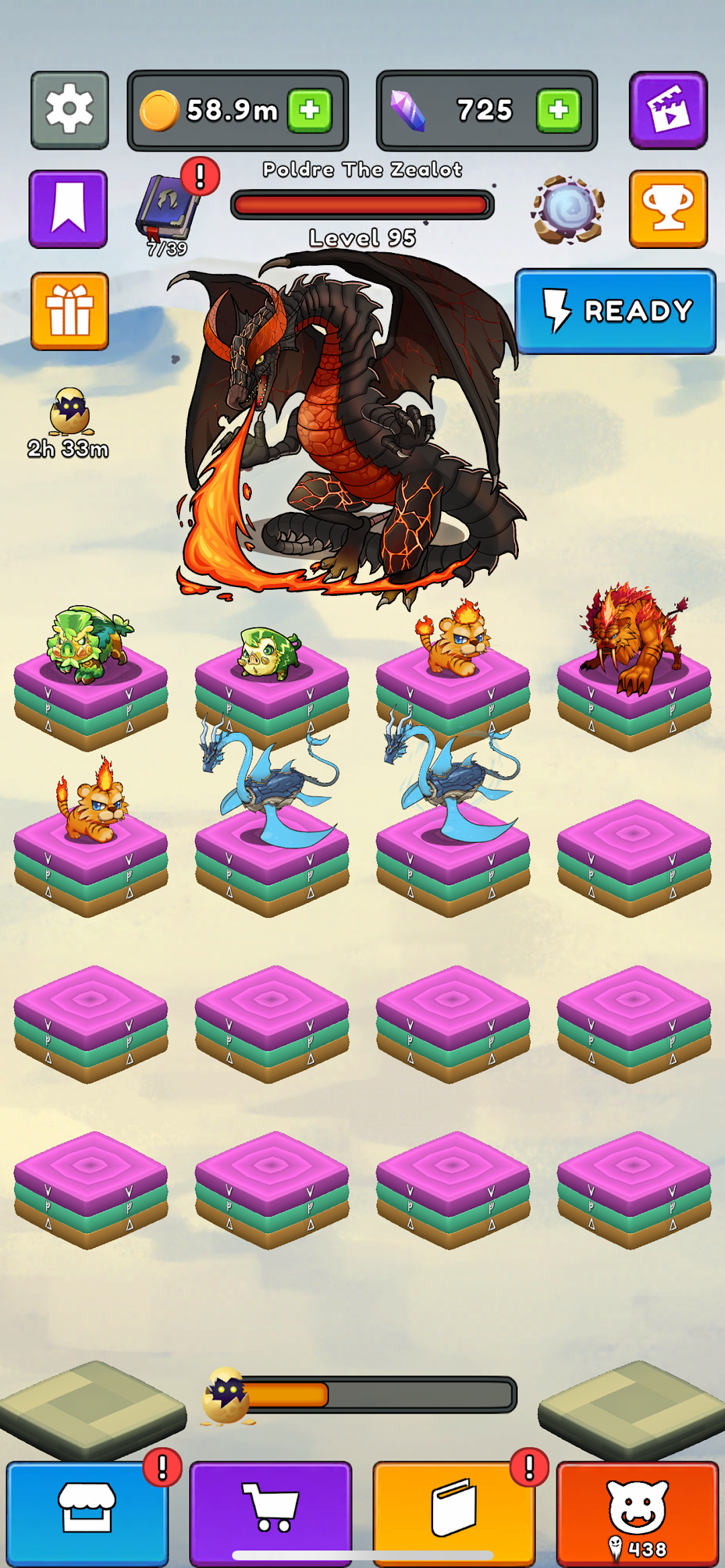 Merge Monsters - Earn Bitcoin mod apk screenshot 4