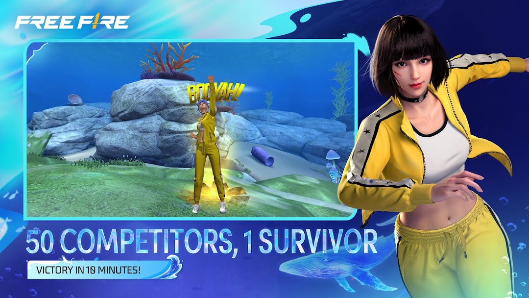 Free Fire: Undersea Mystery ảnh chụp màn hình 2