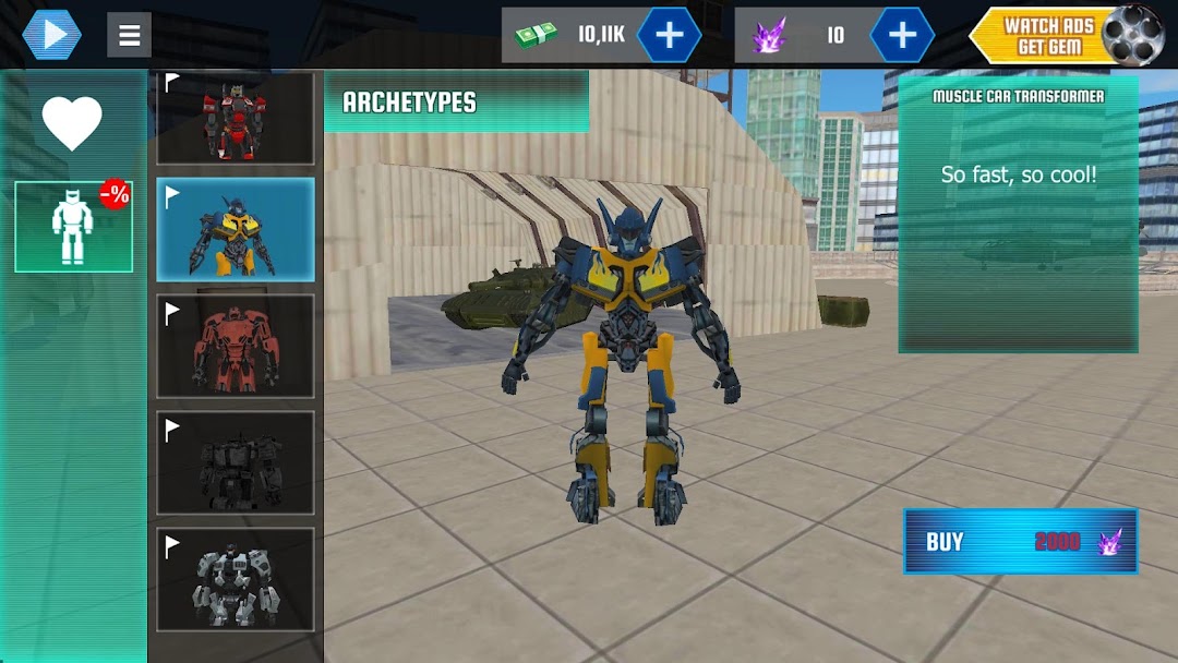 Robot Shark ảnh chụp màn hình 2