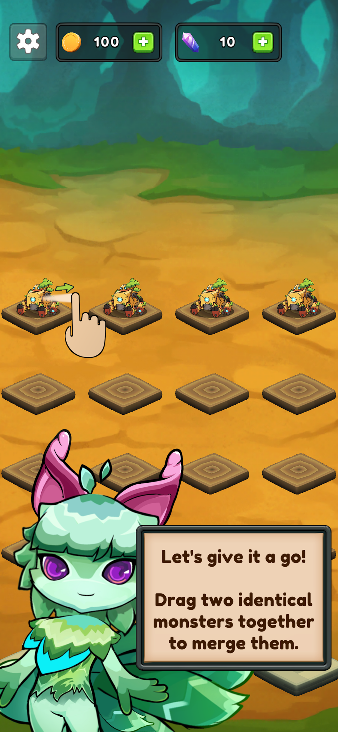 Merge Monsters - Earn Bitcoin mod apk screenshot 2