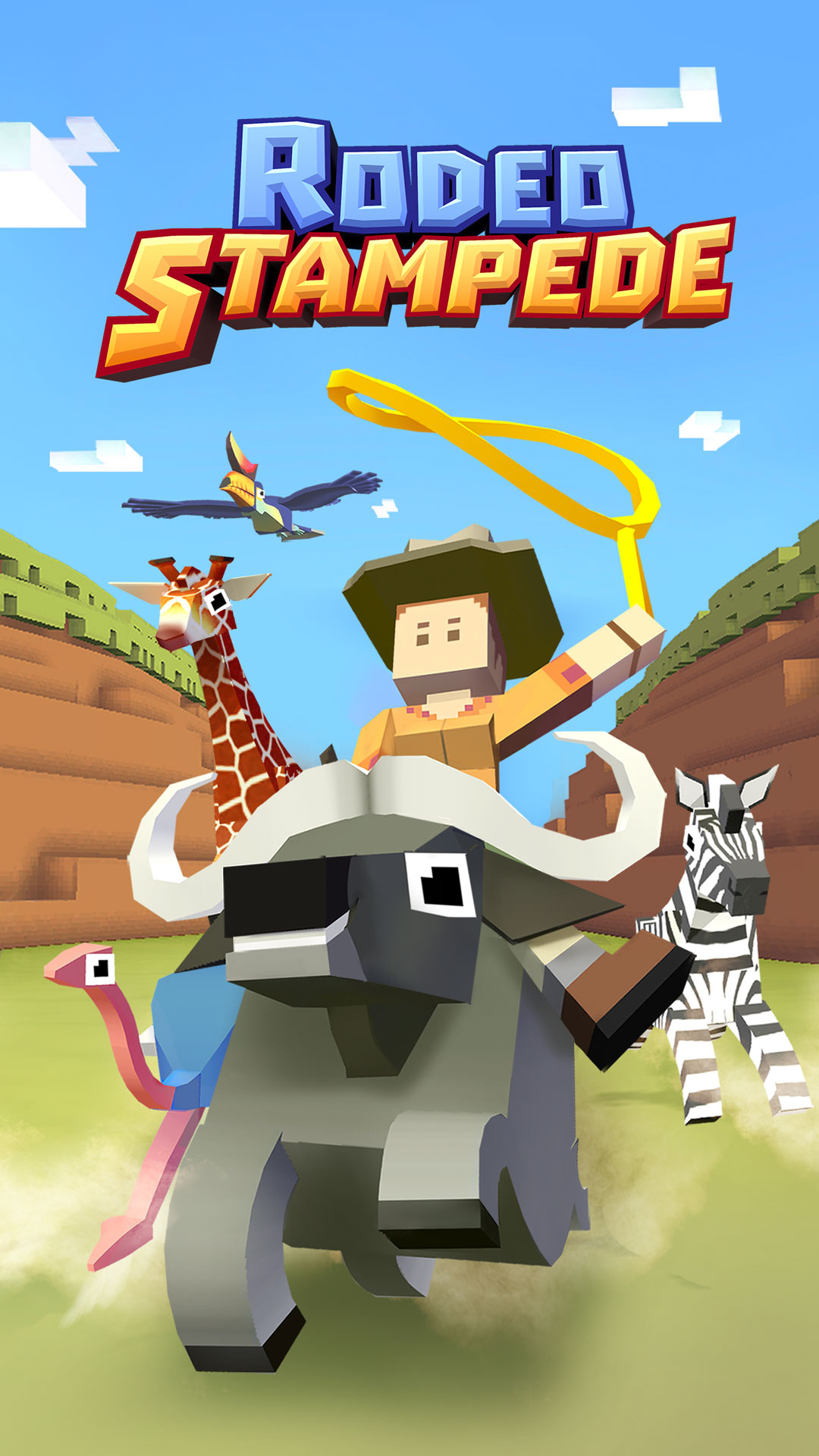 Rodeo Stampede: Sky Zoo Safari ảnh chụp màn hình 1