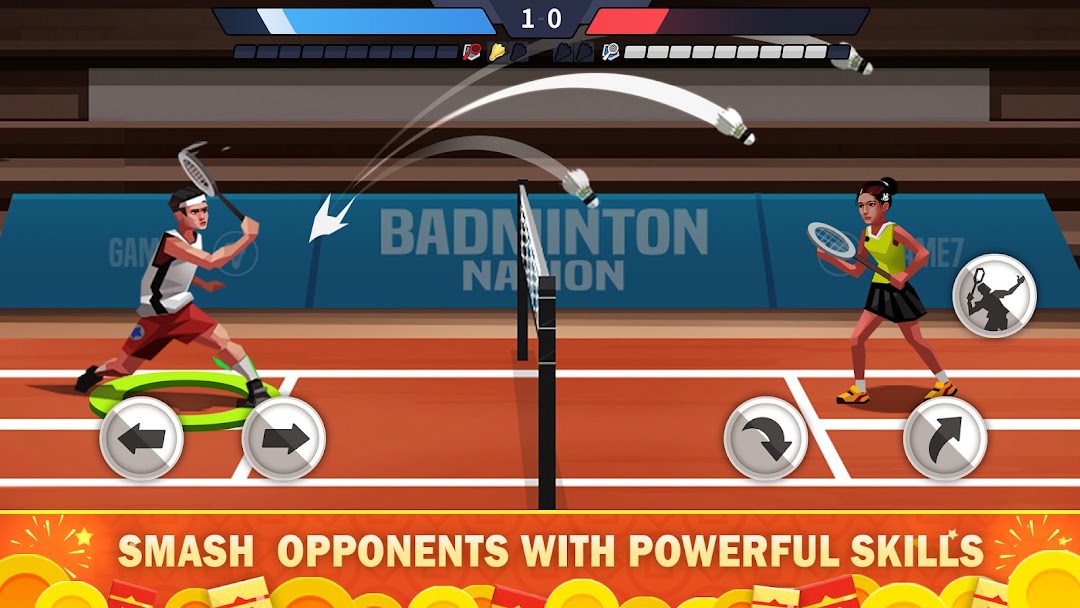Badminton League mod apk screenshot 3