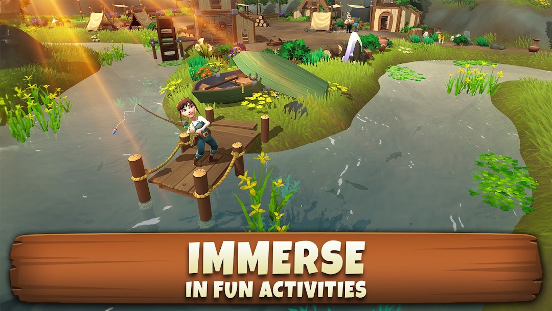Sunrise Village: Farm Game ảnh chụp màn hình 2