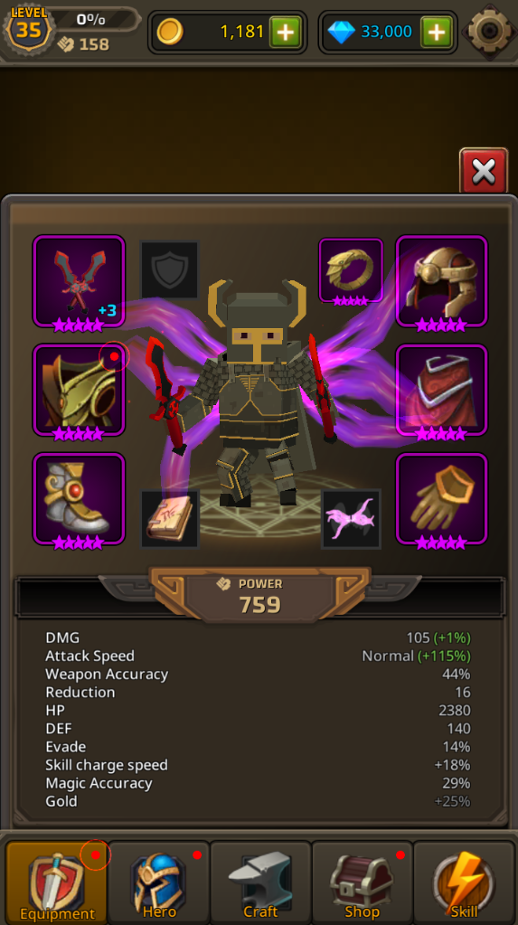 Pixel Blade R : Idle Rpg mod apk screenshot 1
