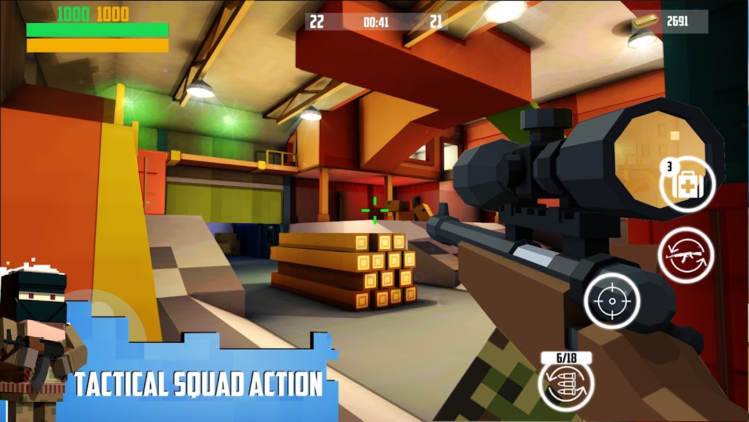 Block Gun 3D: FPS Shooter PvP ảnh chụp màn hình 4