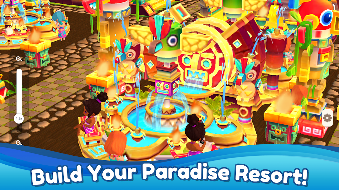 My Little Paradise: Resort Sim ảnh chụp màn hình 1