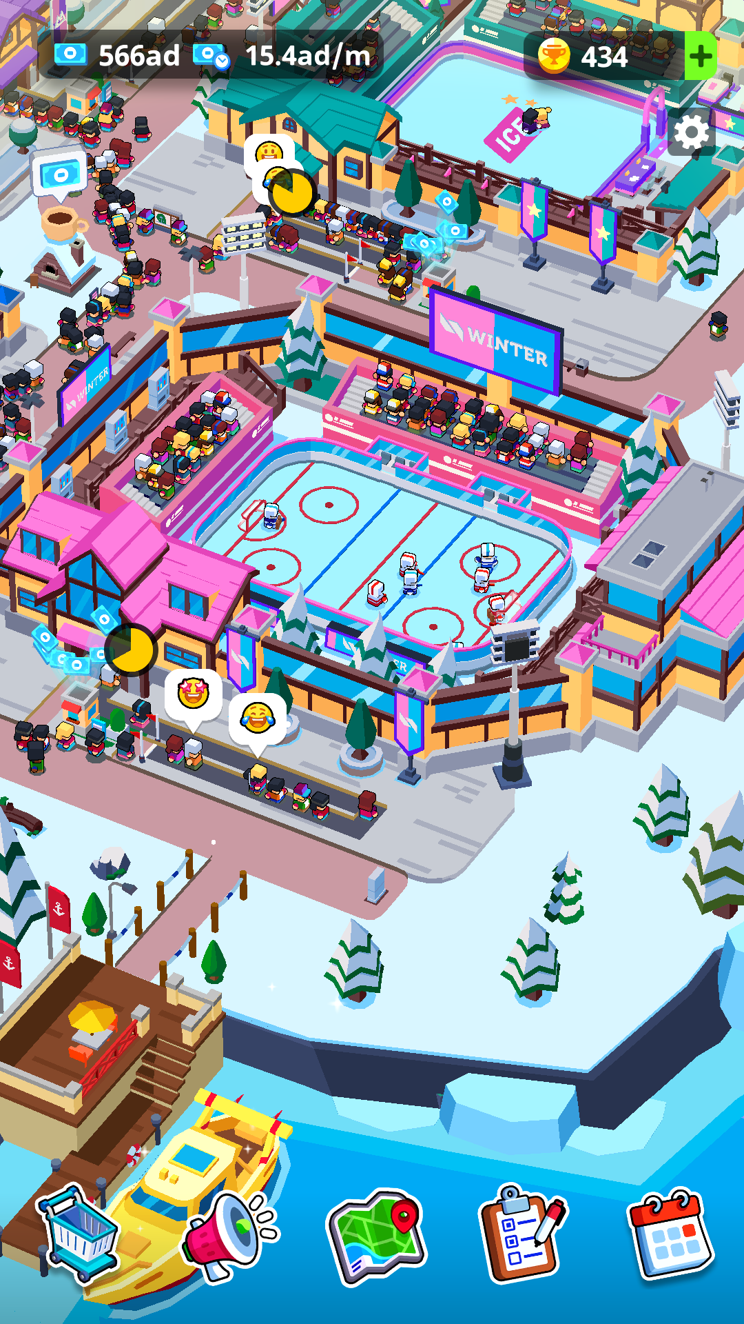 Sports City Tycoon: Idle Game ảnh chụp màn hình 5
