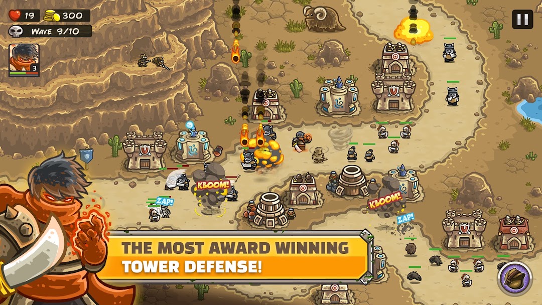 Kingdom Rush Frontiers TD mod apk screenshot 2