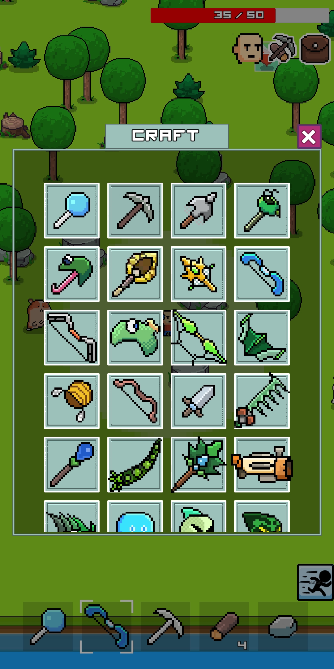 Whatcraft pixel games offline ảnh chụp màn hình 4