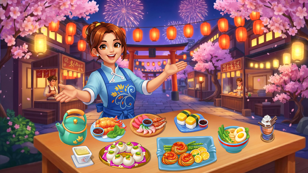 Asian Cooking Games: Star Chef ảnh chụp màn hình 2