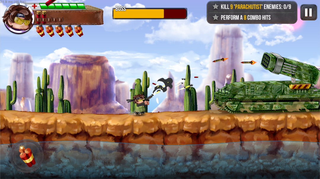 Ramboat 2 Action Offline Game ảnh chụp màn hình 4