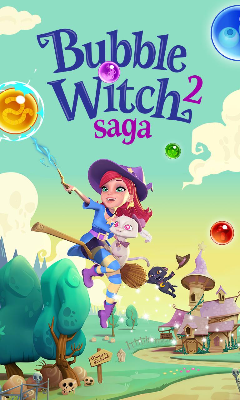 Bubble Witch 2 Saga mod apk screenshot 5