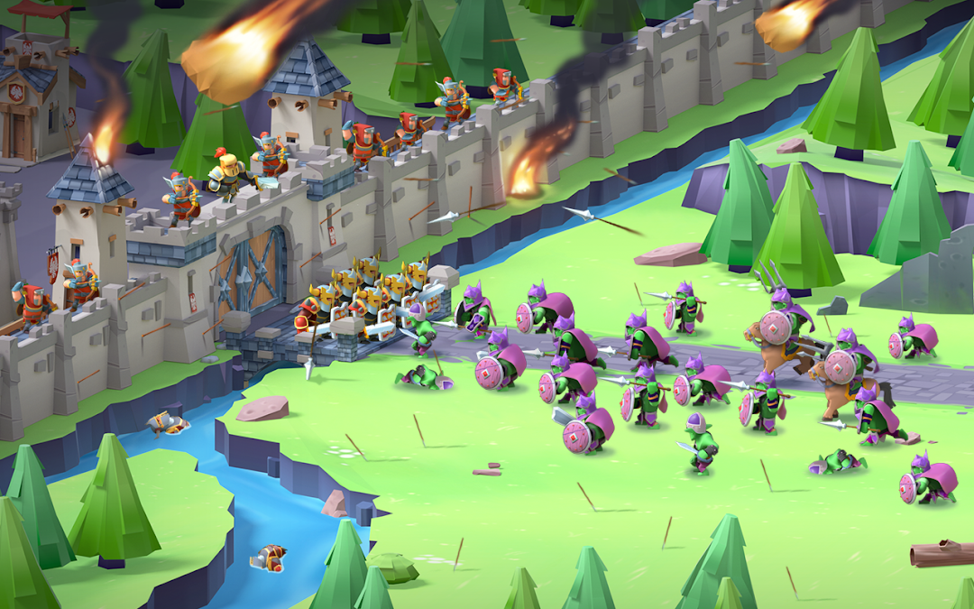 Game of Warriors mod apk screenshot 1