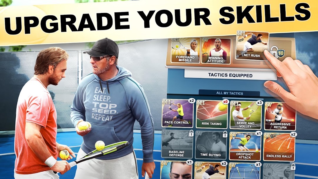 TOP SEED Tennis Manager 2026 ảnh chụp màn hình 2