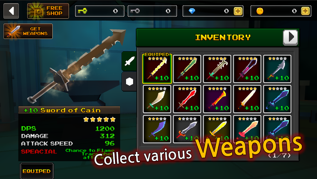 Pixel Blade M mod apk screenshot 3