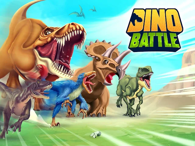 Dino Battle ảnh chụp màn hình 1