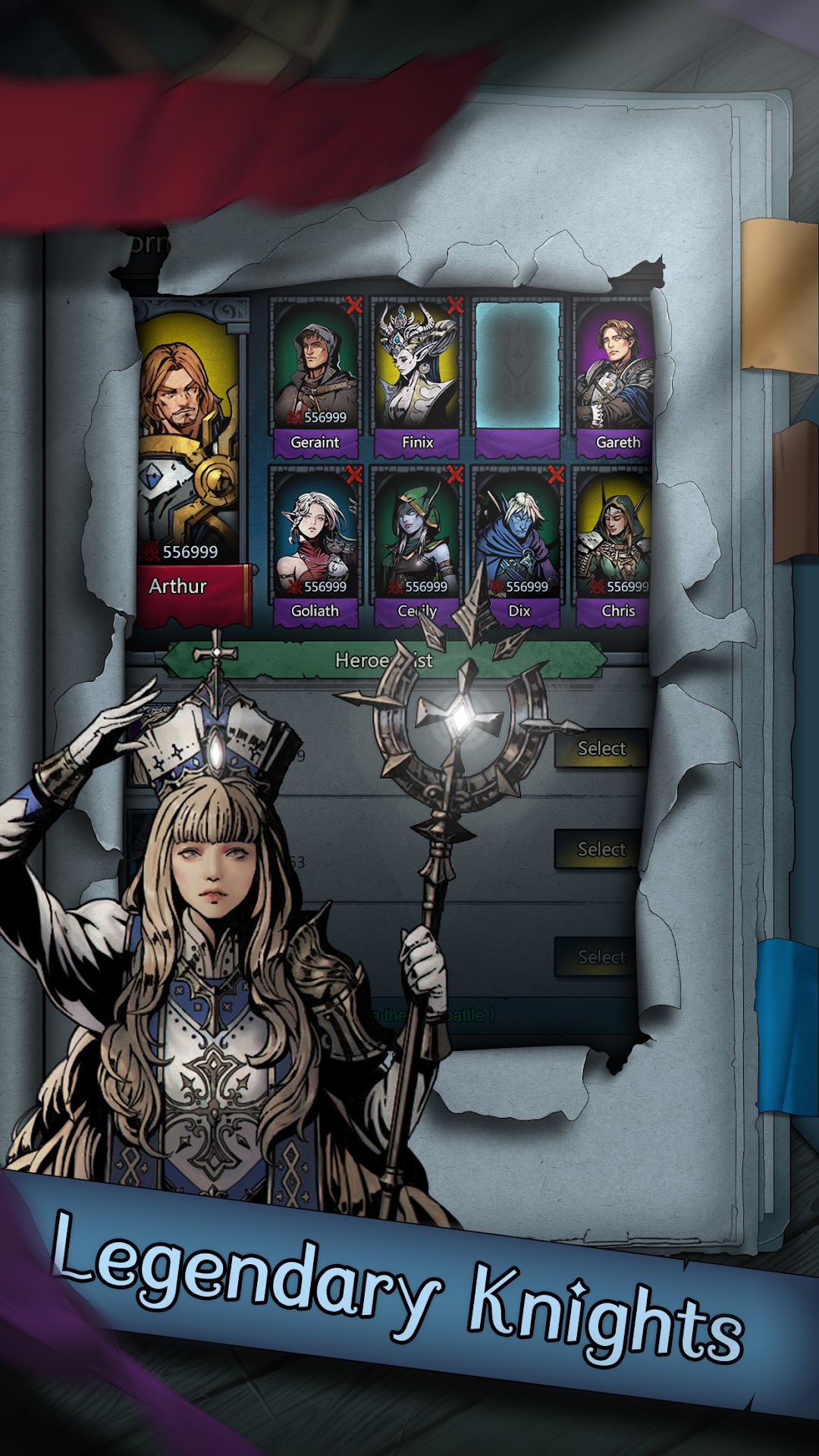 Rise of King Arthur - Dark RPG ảnh chụp màn hình 5