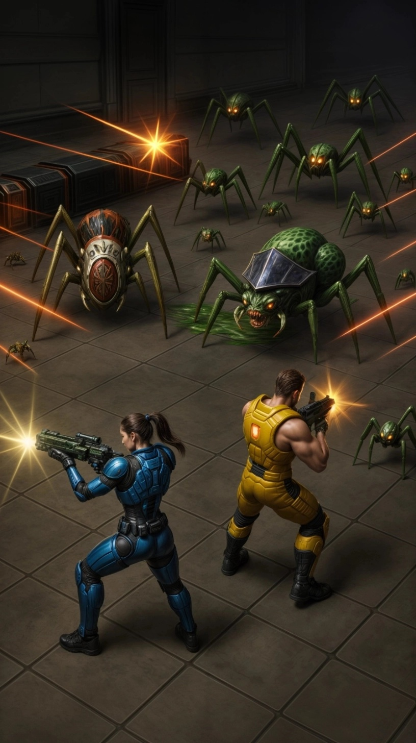 Space Quest: Alien Invasion mod apk screenshot 3