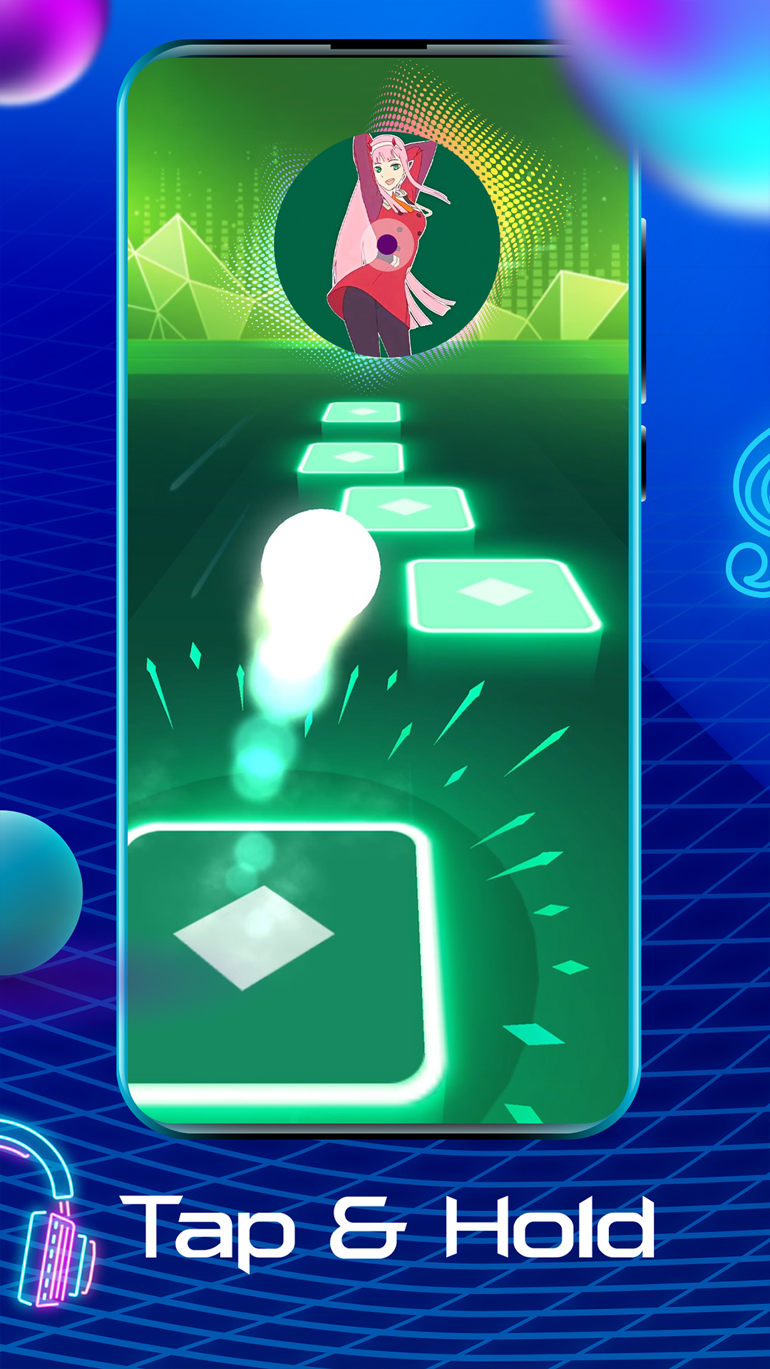Tiles Hop Music & Ball Game ảnh chụp màn hình 2