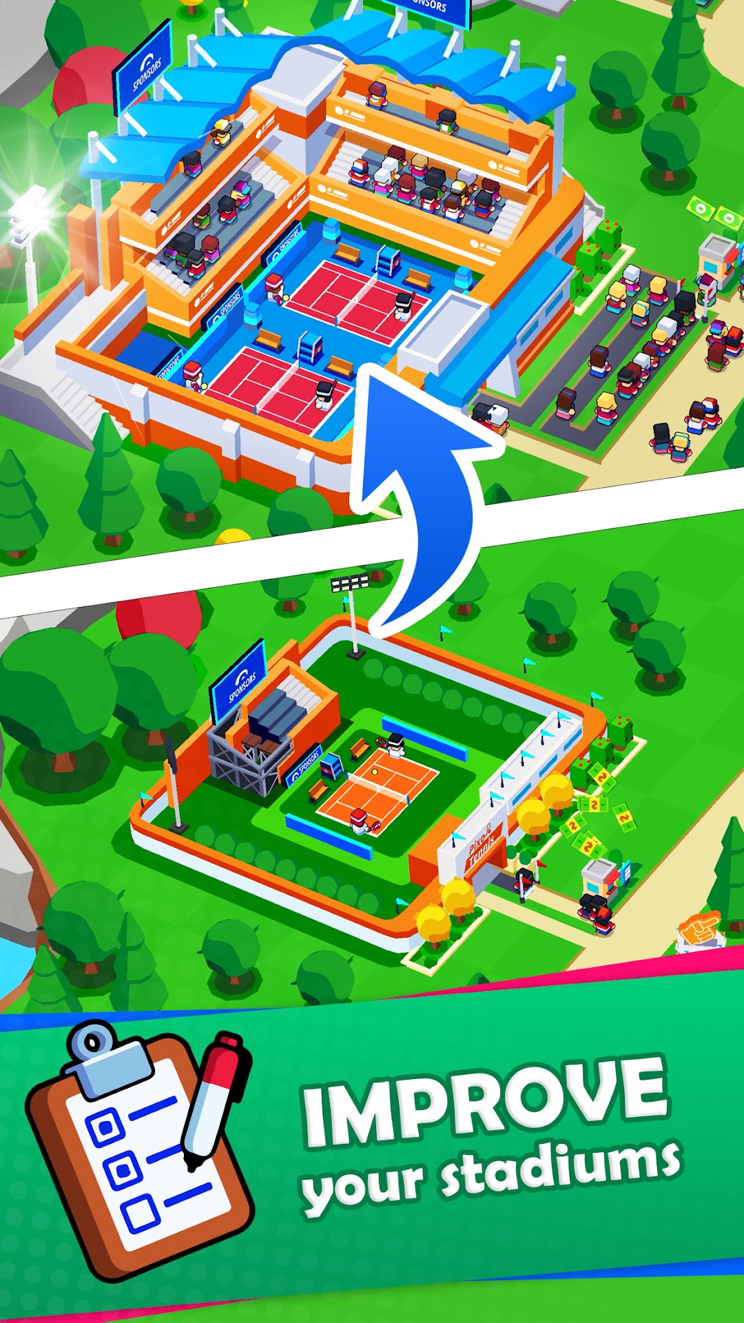 Sports City Tycoon: Idle Game ảnh chụp màn hình 3