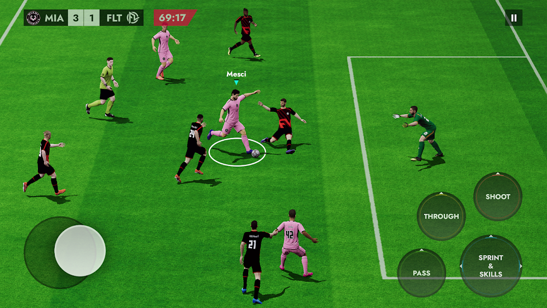 Football League 2026 mod apk screenshot 1