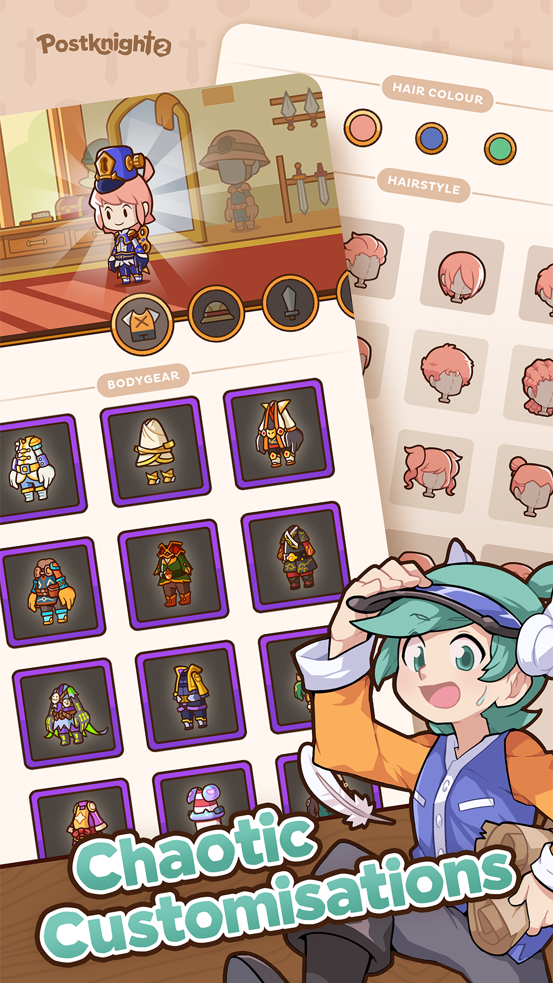 Postknight 2 ảnh chụp màn hình 5