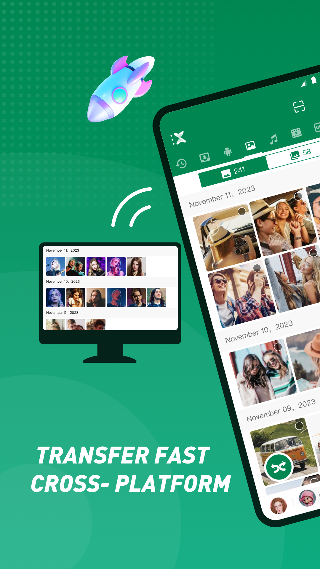 Xender - Quick Share, Transfer mod apk screenshot 1