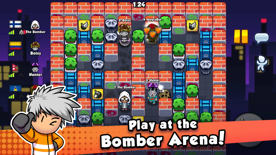 Bomber Friends mod apk screenshot 1