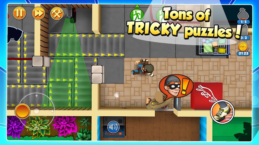 Robbery Bob 2: Double Trouble ảnh chụp màn hình 1