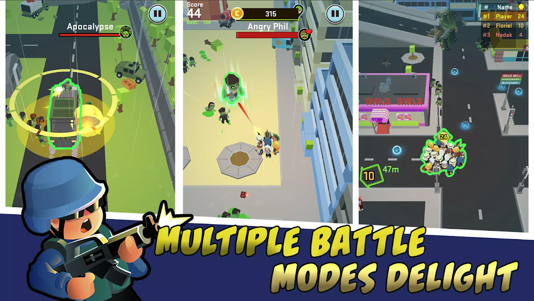 Zombie Warrior : Survivors mod apk screenshot 1