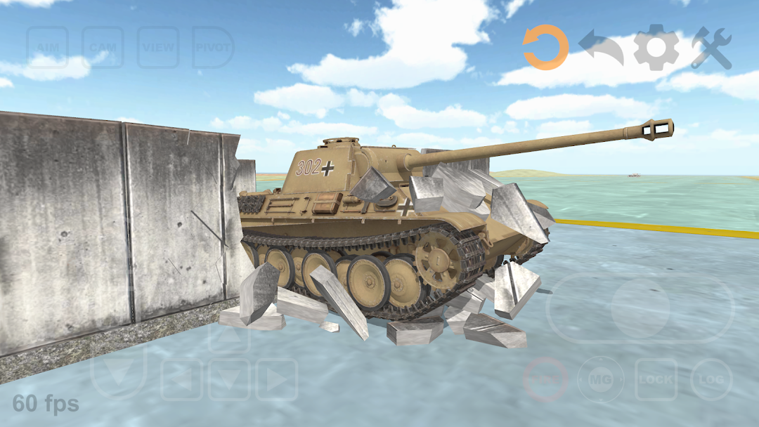 Tank Physics Mobile Vol.2 ảnh chụp màn hình 1