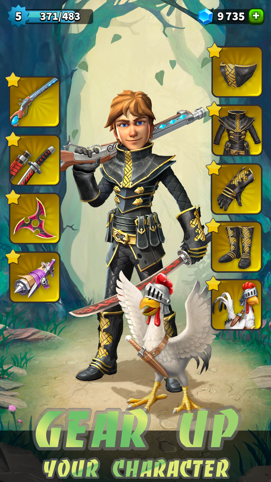 Heroics Epic Legend of Archero mod apk screenshot 1