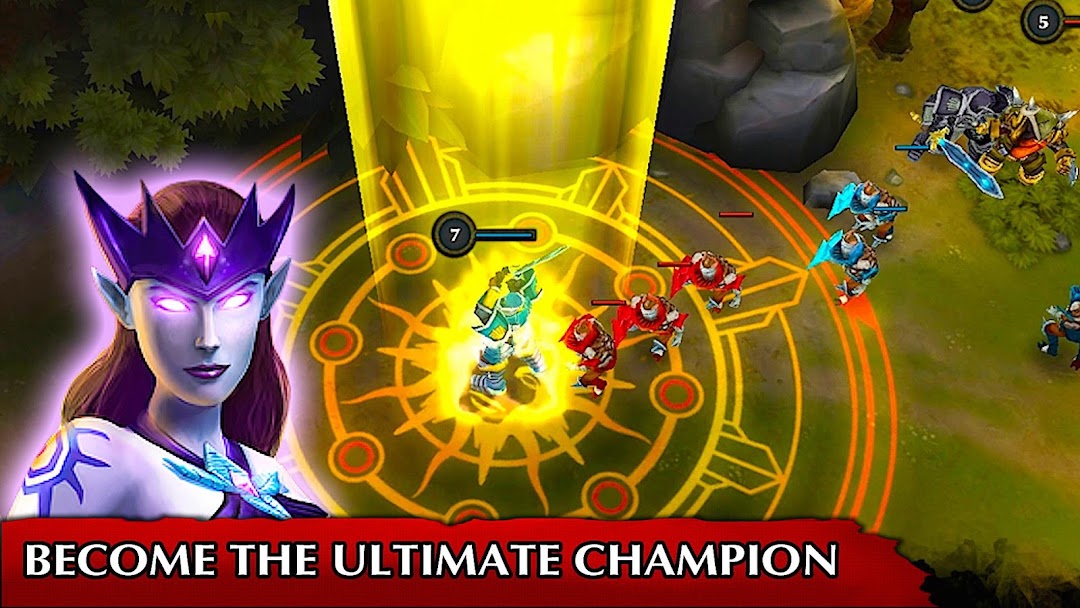 Legendary Heroes MOBA Offline mod apk screenshot 1
