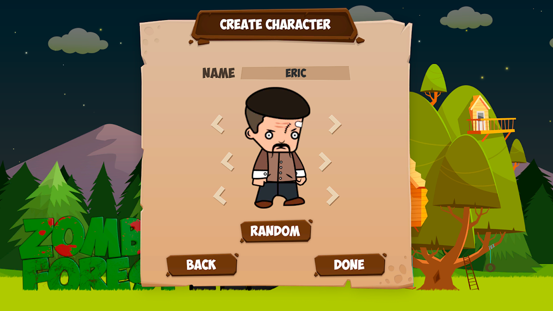 Zombie Forest HD: Survival ảnh chụp màn hình 1