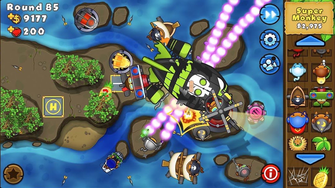Bloons TD 5 mod apk screenshot 1