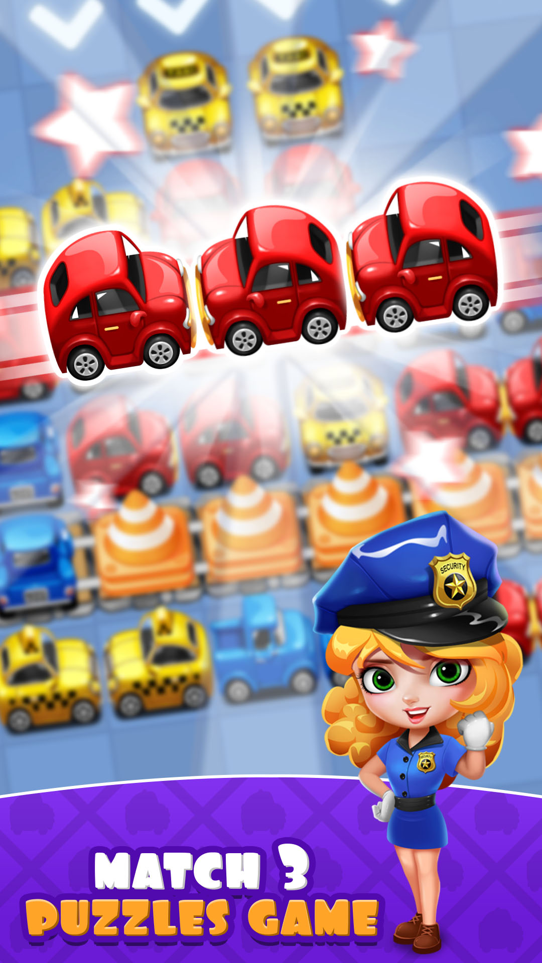 Traffic Jam Cars Puzzle Match3 mod apk screenshot 1
