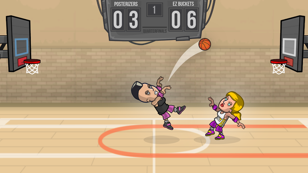 Basketball Battle ảnh chụp màn hình 4