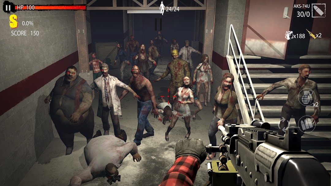 Zombie Hunter D-Day : 20Mil + ảnh chụp màn hình 2