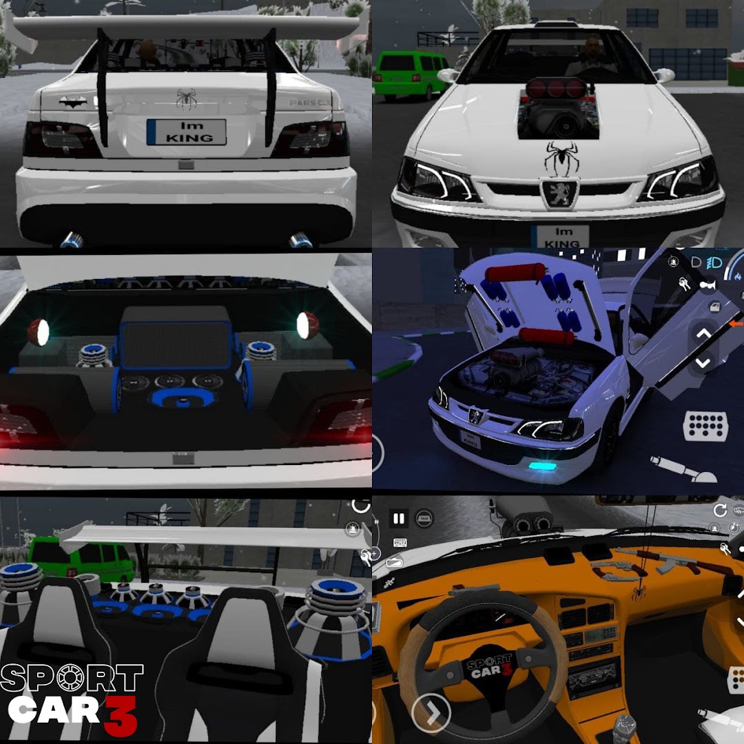 Sport car 3 : Taxi & Police - ảnh chụp màn hình 1