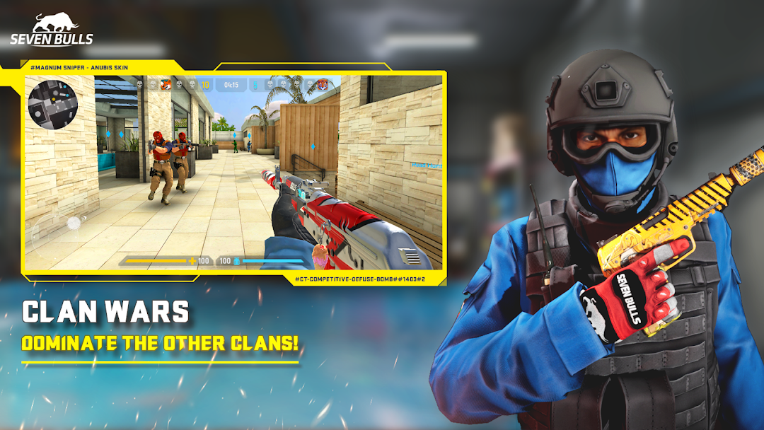 Counter Attack Multiplayer FPS ảnh chụp màn hình 4