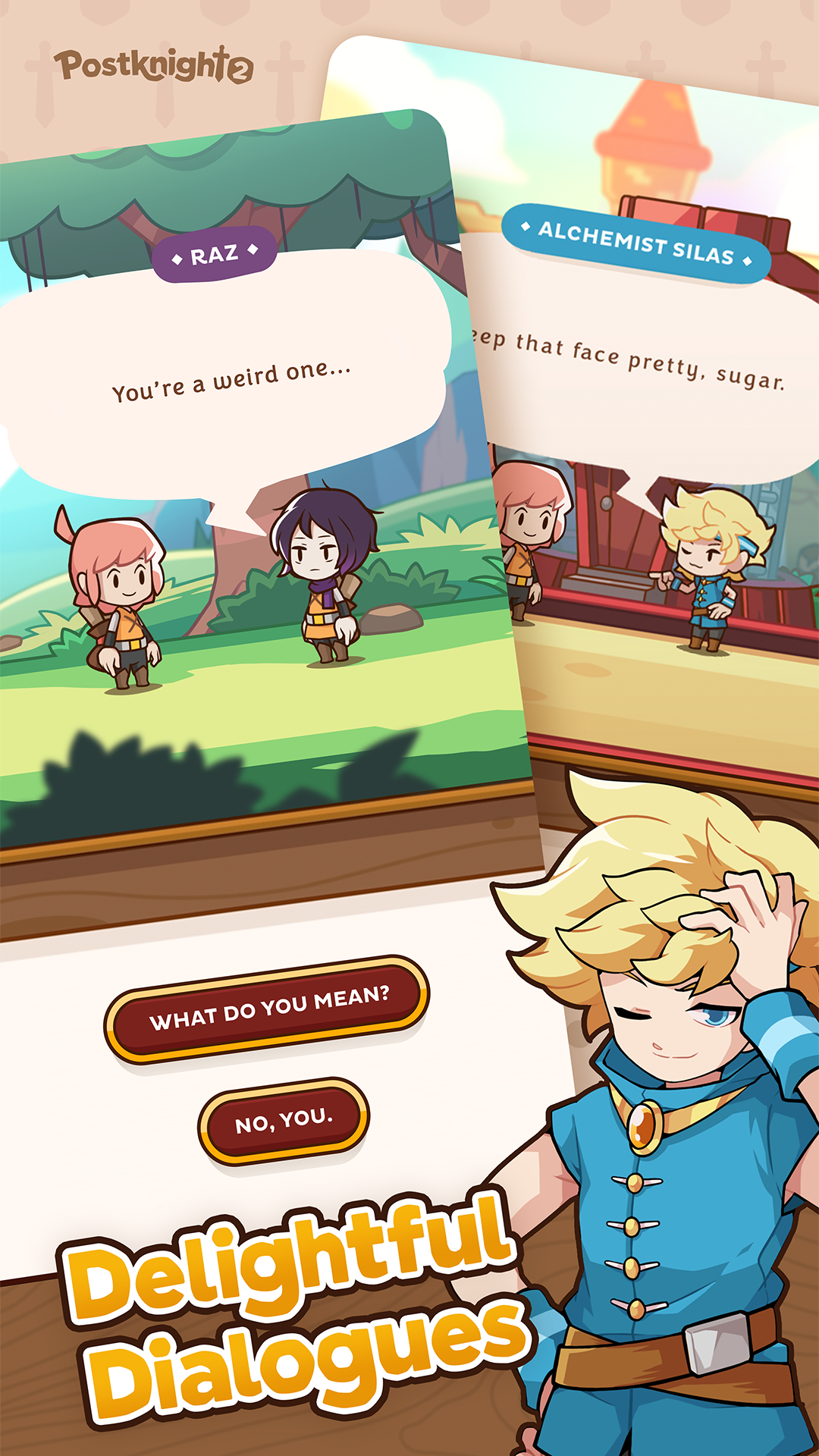 Postknight 2 ảnh chụp màn hình 3
