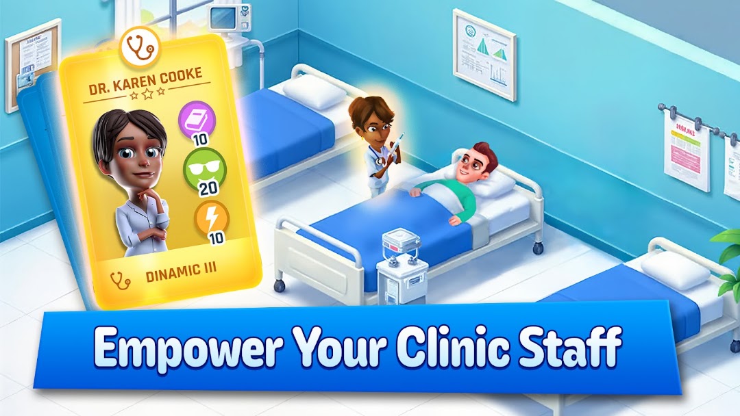 Dream Hospital: Doctor Tycoon ảnh chụp màn hình 3